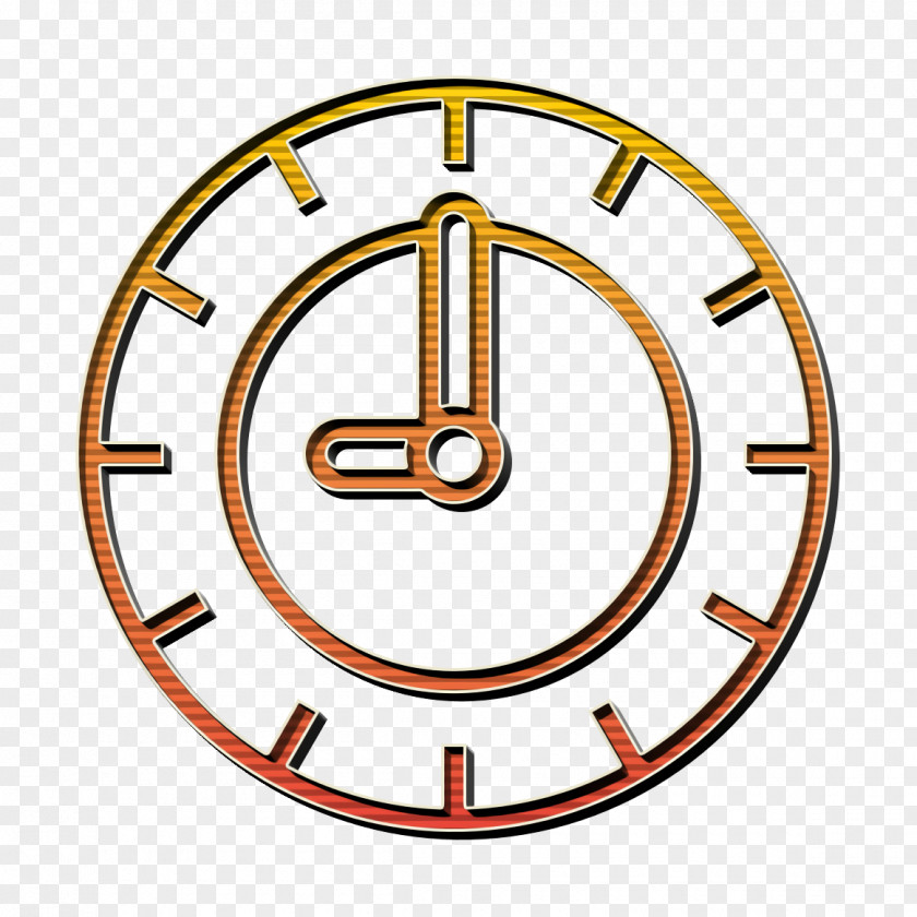 Office Stationery Icon Clock PNG