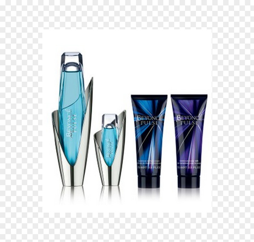 Perfume Glass Cobalt Blue PNG