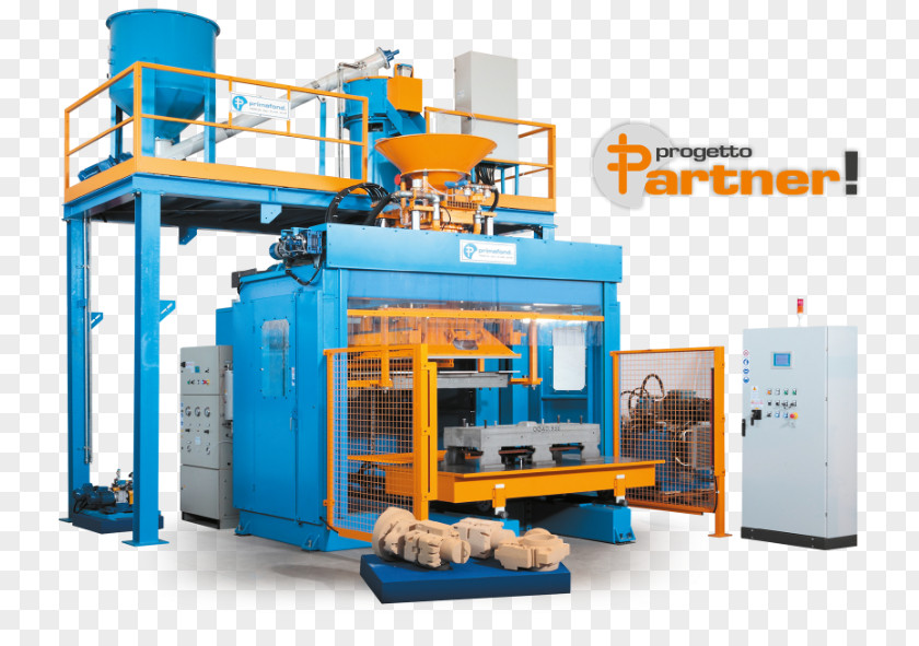 Sand Machine Primafond S.R.L. Foundry Core PNG