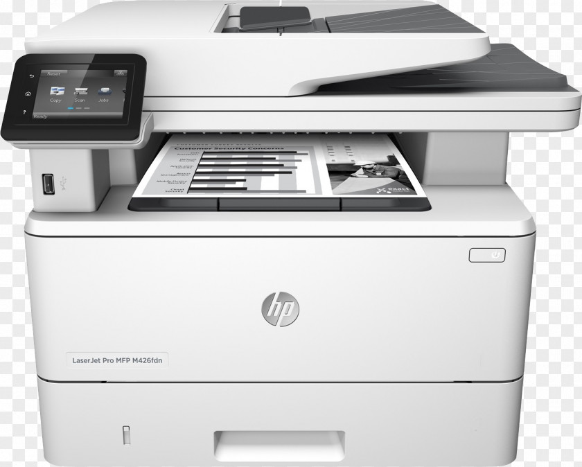Scanner Hewlett-Packard HP LaserJet Multi-function Printer Laser Printing PNG