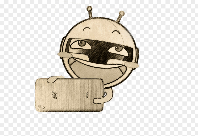 Hand-painted Robot Drawing Icon PNG