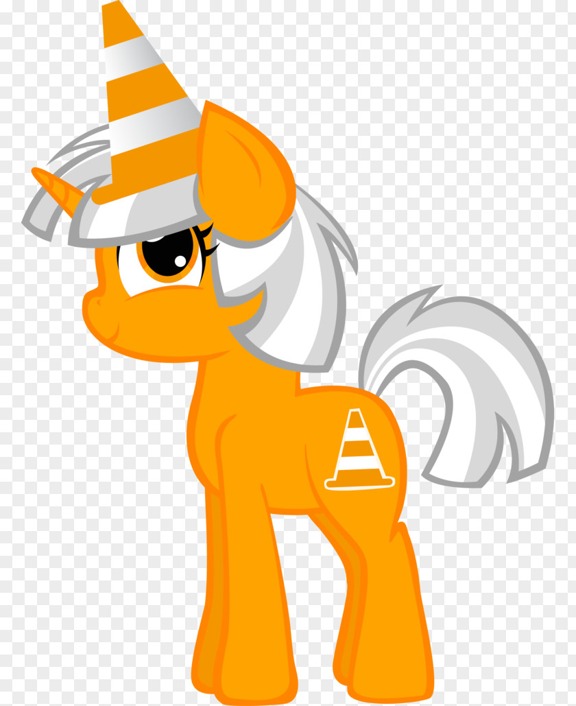 Traffic Cone 28 Pony Horse DeviantArt PNG