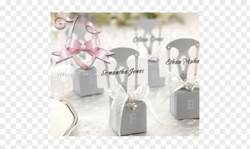 Wedding Invitation Place Cards Party Favor Chair PNG