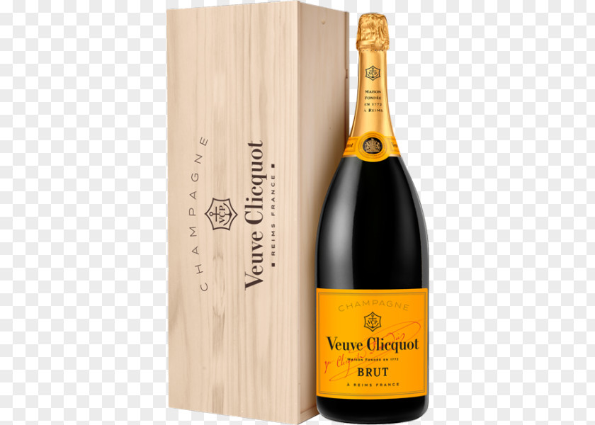 Wooden Briefcase Champagne Veuve Clicquot Yellow Label Brut Moët & Chandon Wine PNG