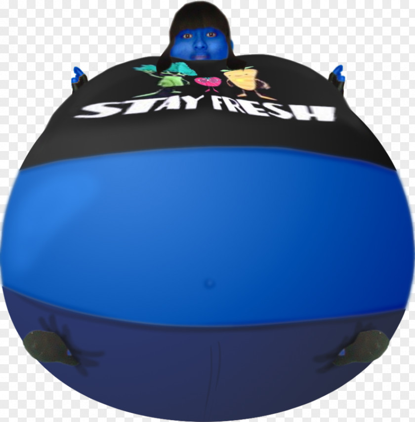 Blueberry Body Inflation Balloon PNG