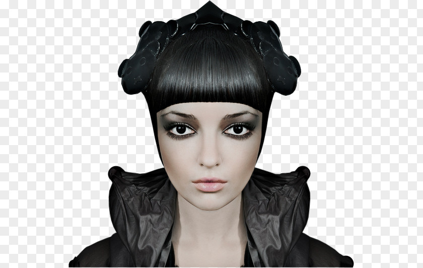 Debut Kate Moss Black Hair Witch Jolie Sorcière Goth Subculture PNG