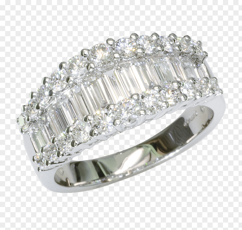 Diamond Cut Engagement Ring Princess PNG