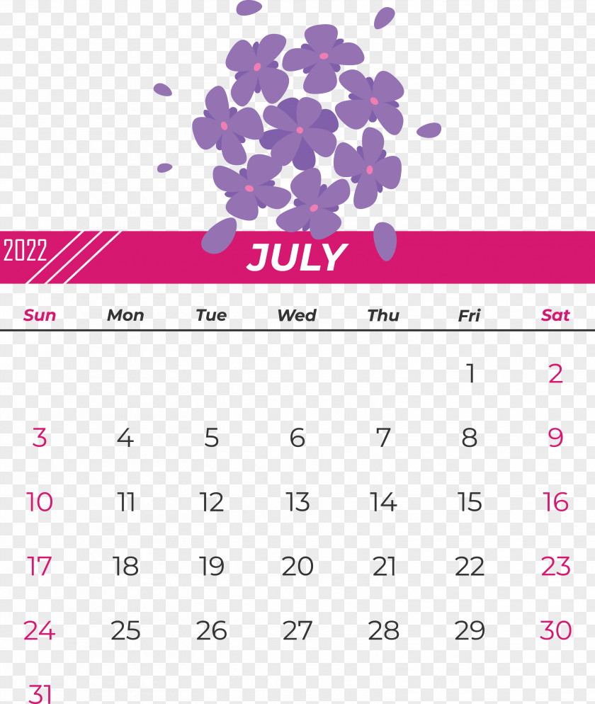 Line Calendar Font Pink M Meter PNG