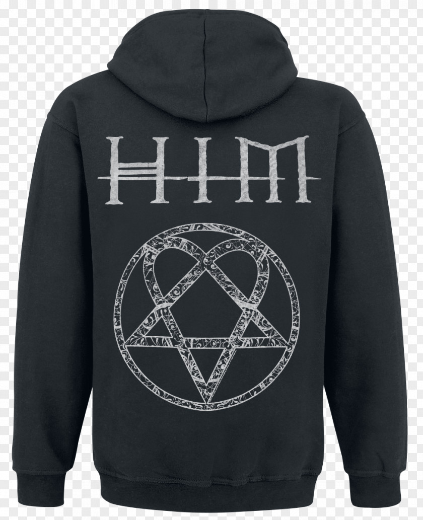 T-shirt Hoodie Heartagram Jacket PNG