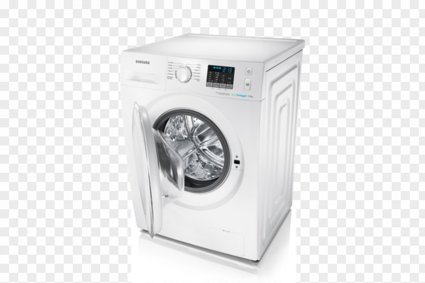 Digital Home Appliance Washing Machines Samsung WF70F5E5P4W Detergent PNG