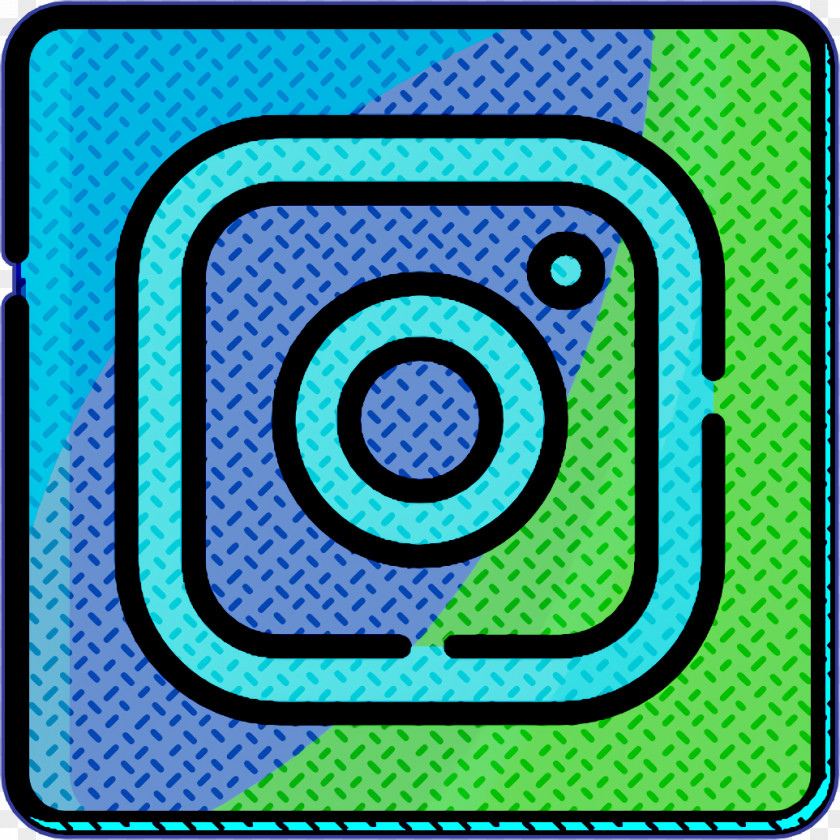 Instagram Icon Logo Social Media Logos Linecolor PNG