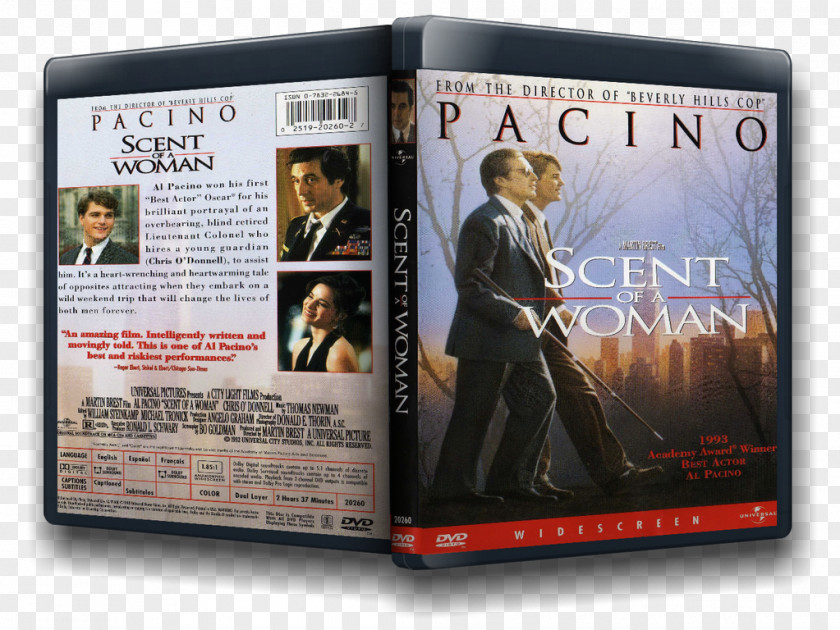 Al Pacino Poster DVD Scent Of A Woman PNG