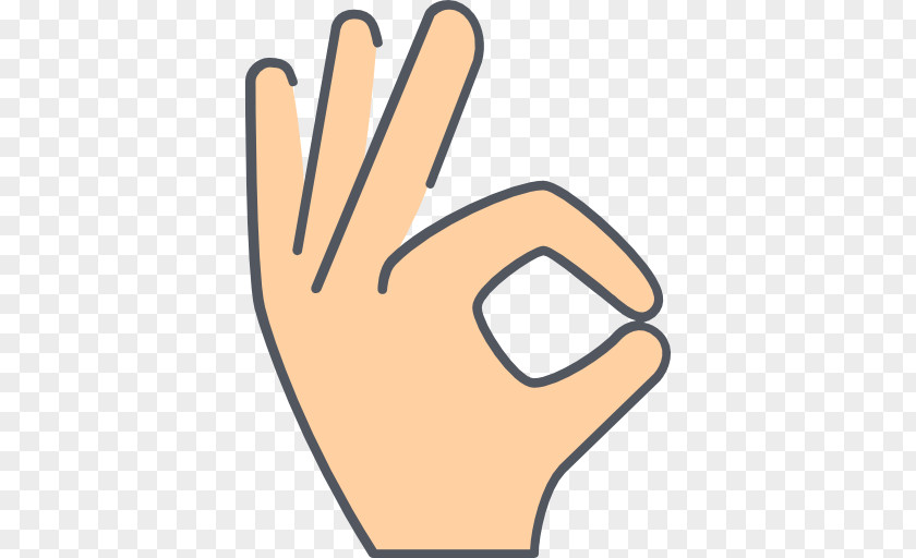 Hand Thumb Gesture OK PNG