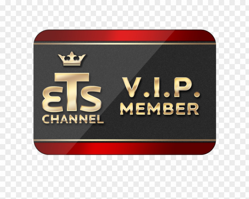 Vip Membership Card Logo Brand Signage Font PNG