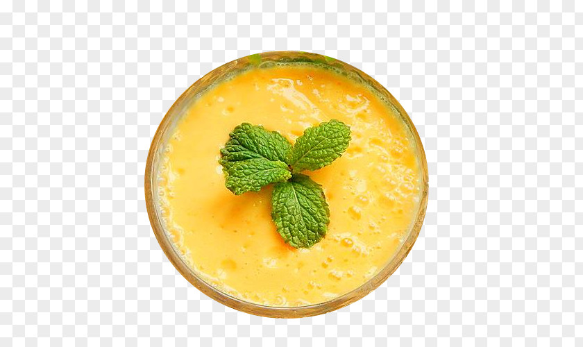 Yogurt With Mango Taste Juice Pudding Drink PNG