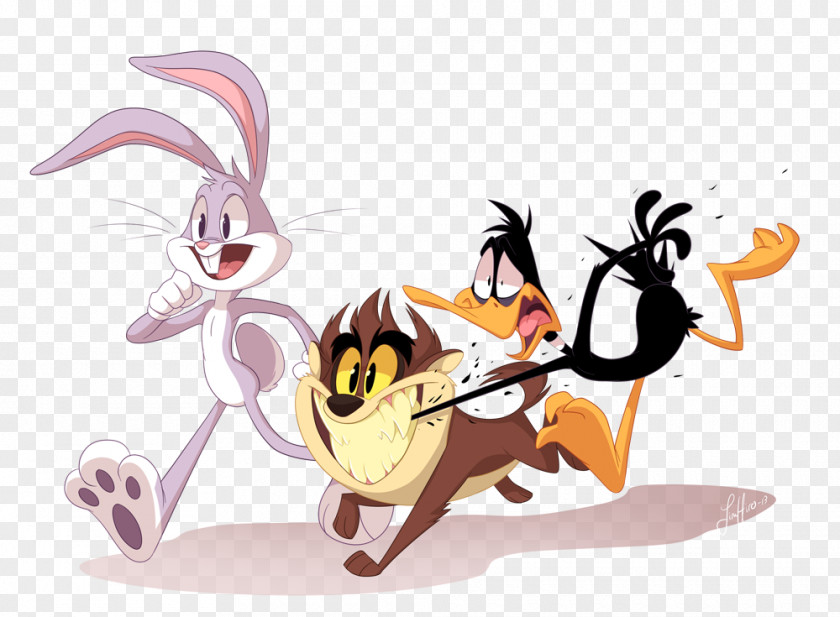 Bugs Bunny And Daffy Duck Drawing Looney Tasmanian Devil Porky Pig Tweety PNG