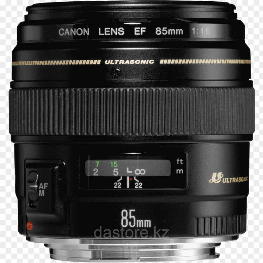 Camera Lens Canon EF Mount 85mm F/1.8 USM Prime PNG