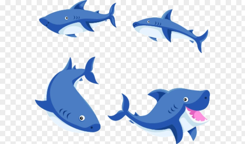 Cartoon Shark Material Royalty-free Illustration PNG