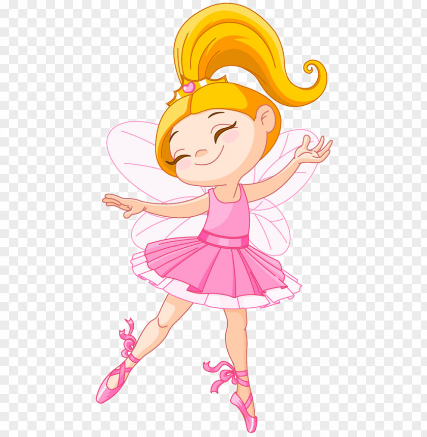 Pink Elf Ballet Dancer Fairy Clip Art PNG