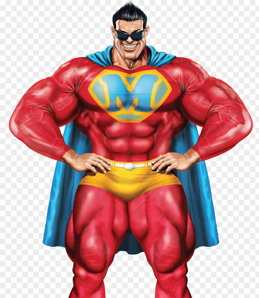 Action & Toy Figures Cream Superman Muscle Figurine PNG
