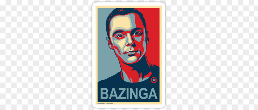 Bazinga Jim Parsons The Big Bang Theory Sheldon Cooper Pop Art PNG
