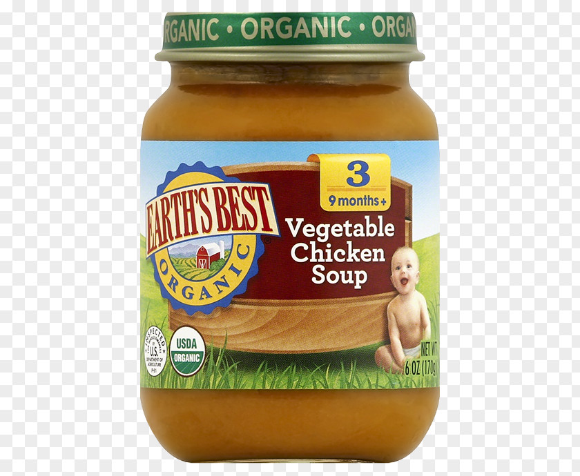 Chicken Soup Organic Food Baby Flavor PNG