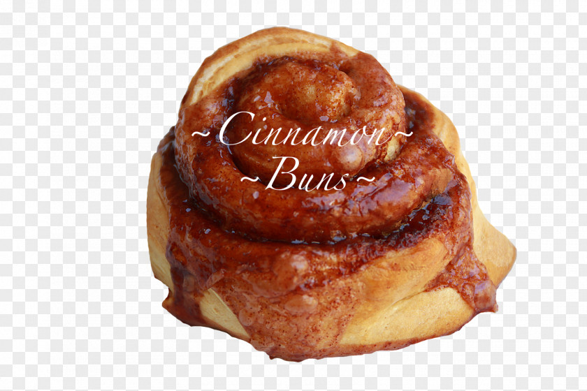 Cinnamon Roll Sticky Bun Flavor Pastry PNG