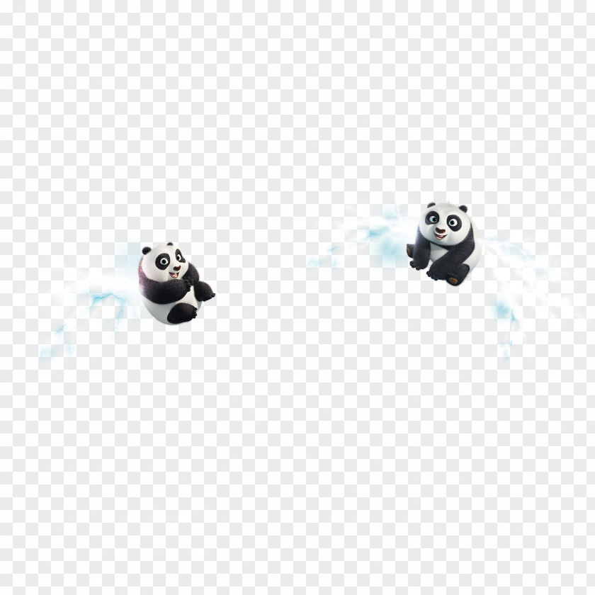 Clouds Giant Panda Red Cuteness PNG