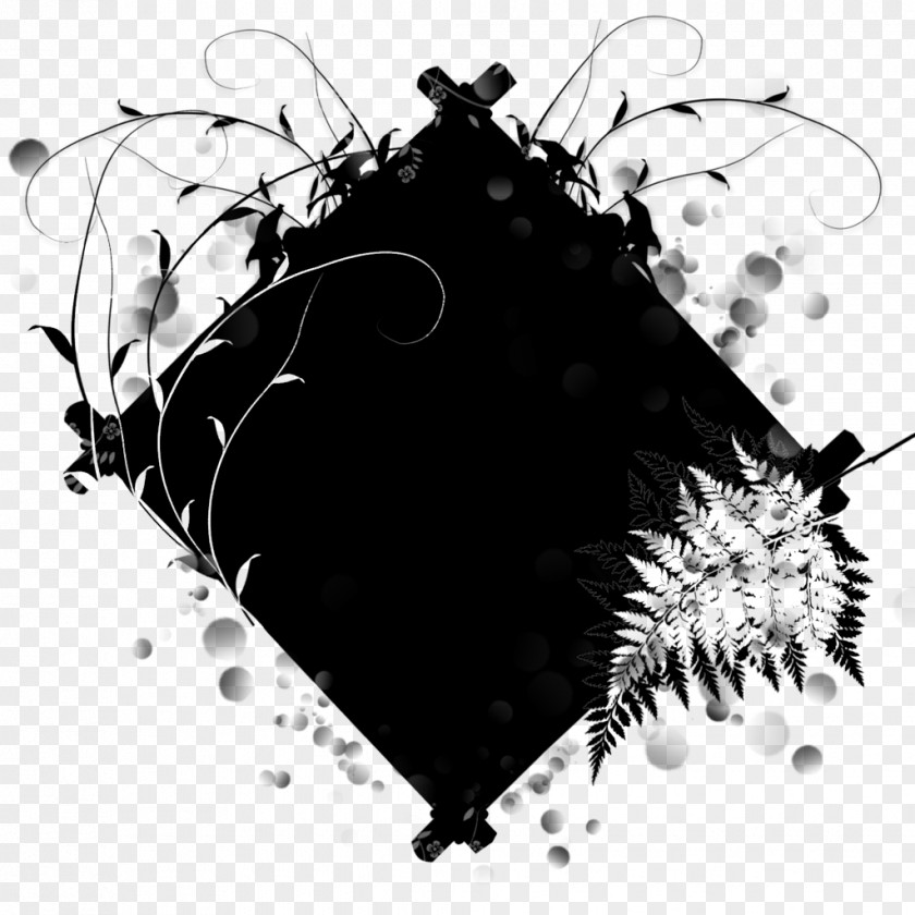 Design Black And White PNG