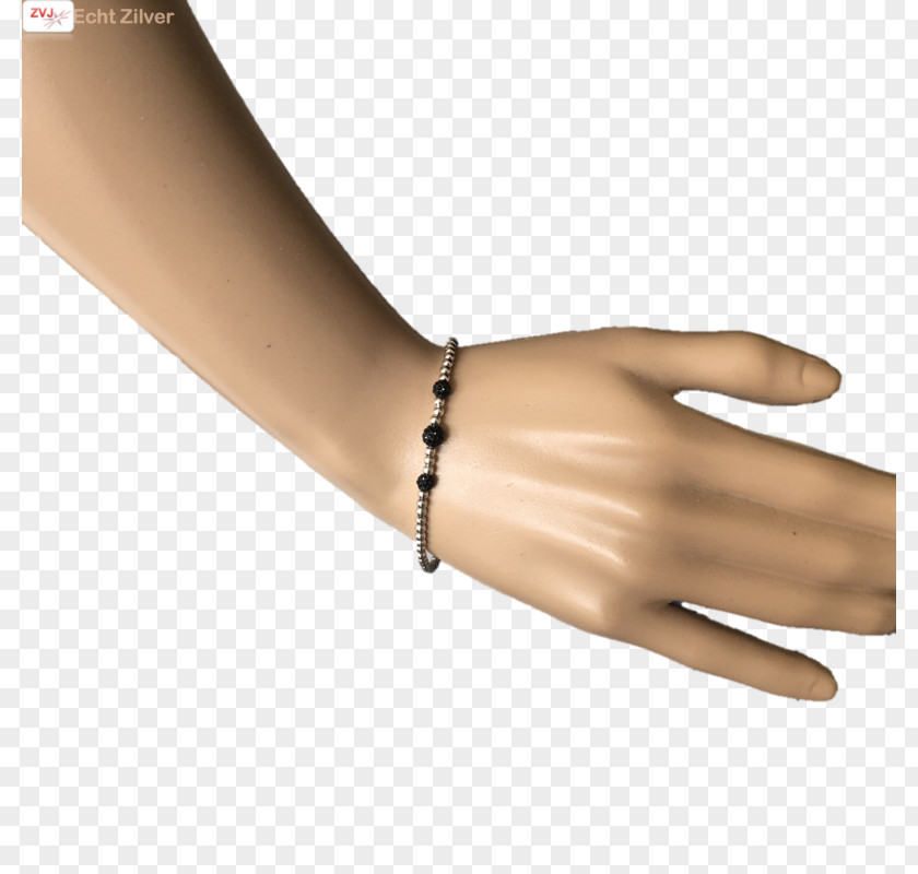 Hand Thumb Bracelet Model PNG
