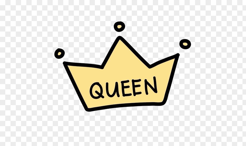Queen Drawing Crown PNG