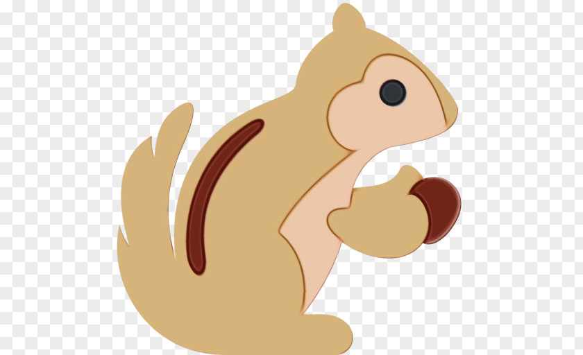 Squirrel Cartoon Animal Figure Tail Beaver PNG
