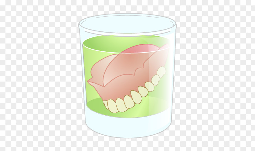 Tooth Brushing Jaw Dentures Table-glass PNG