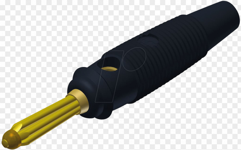 Bemessungsspannung Banana Connector Electrical Wire Black Gold Plating PNG