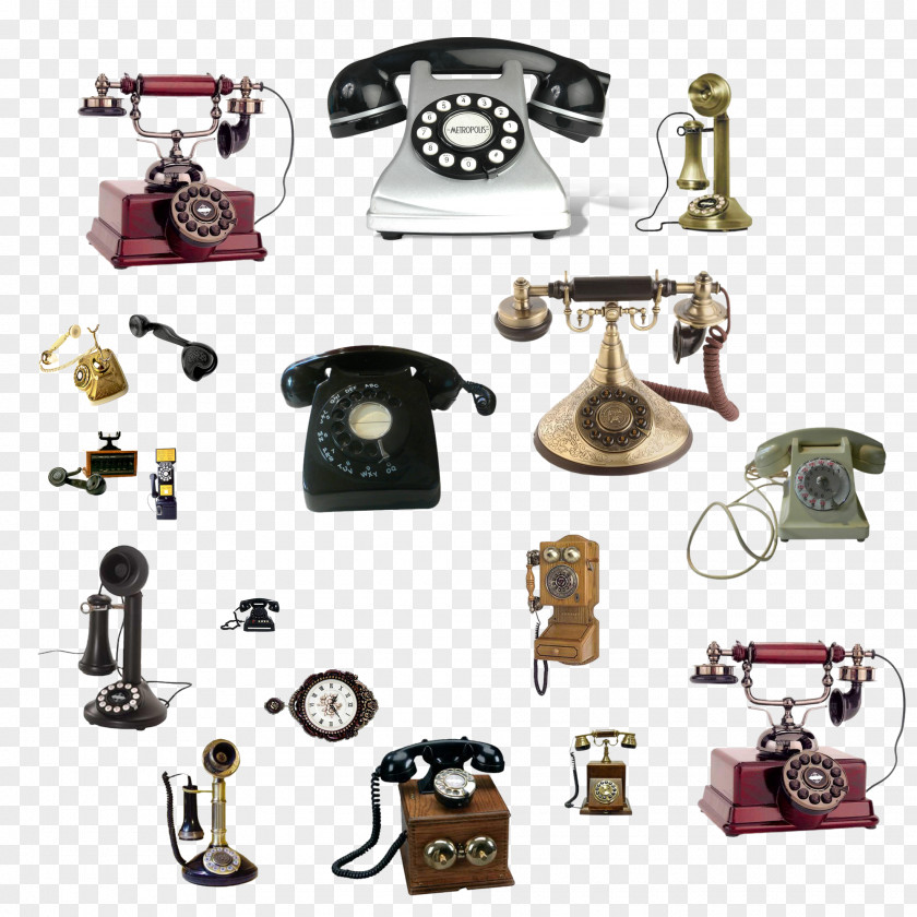 Classical Phone Telephone Download Web Page PNG