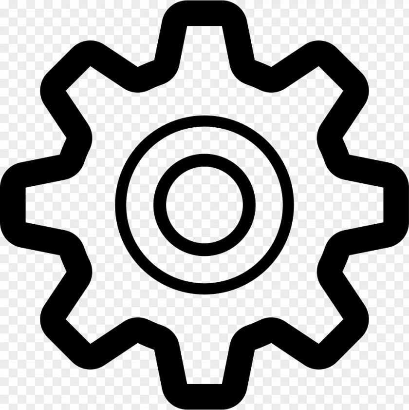 Cog Wheel Computer Software Application PNG