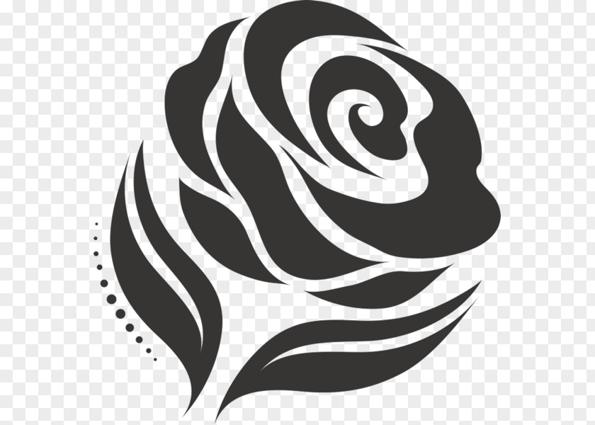 Leaf Rubber Stamps Vector Graphics Floral Design Black Rose Graphic PNG