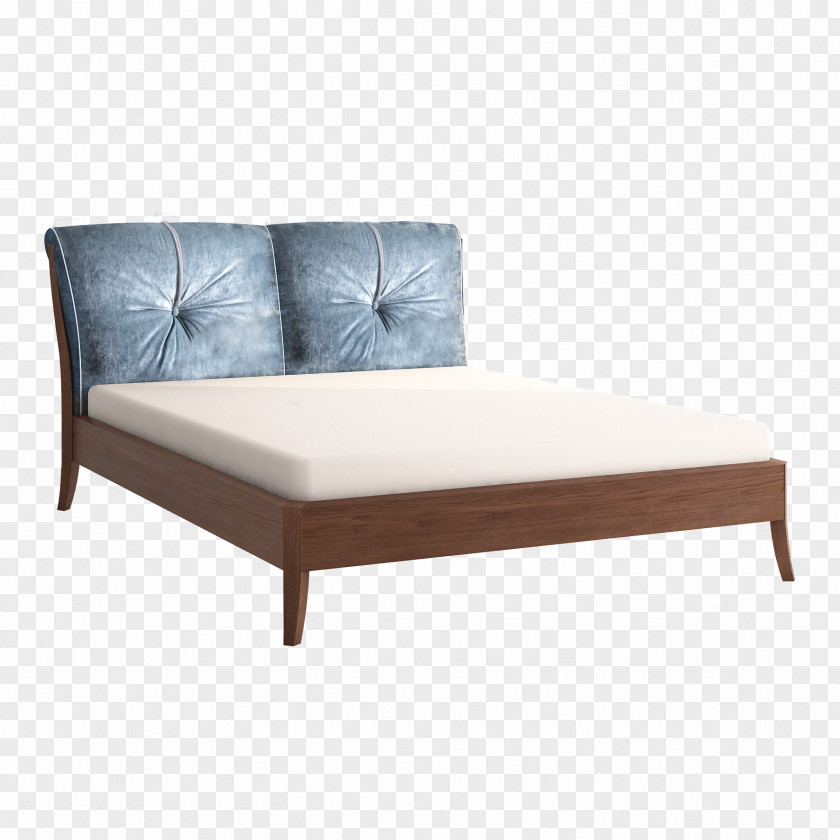 Mattress Bed Frame Bedside Tables Platform PNG