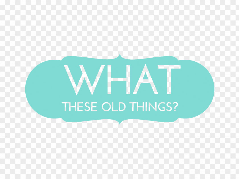 Old Things Logo Brand Desktop Wallpaper PNG