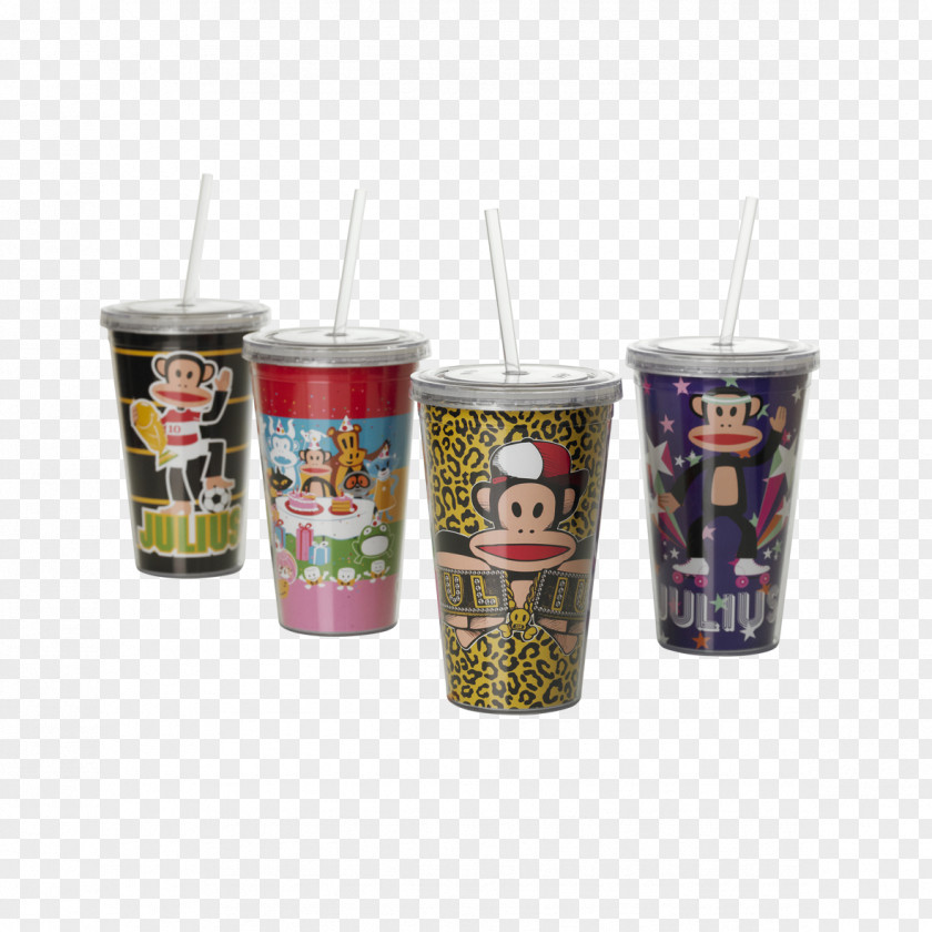 Paul Frank Cup Industries Drinking Straw Mug Plastic PNG