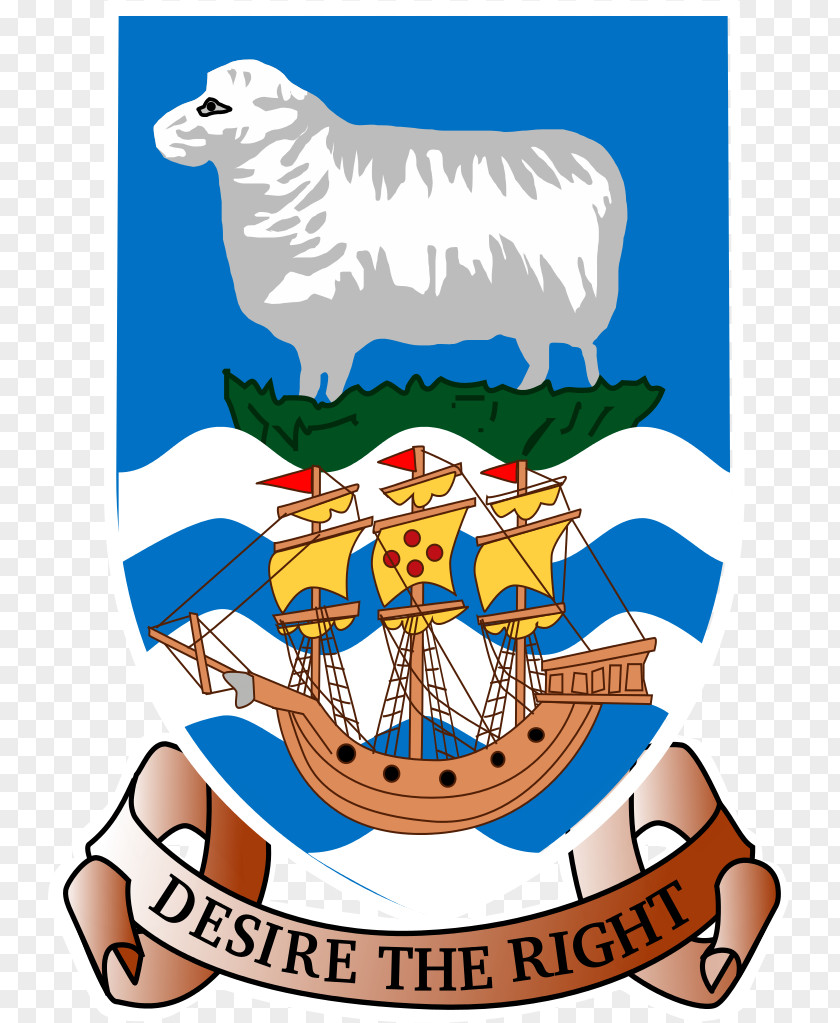 Picture Of Coats Stanley British Overseas Territories Coat Arms The Falkland Islands Flag PNG