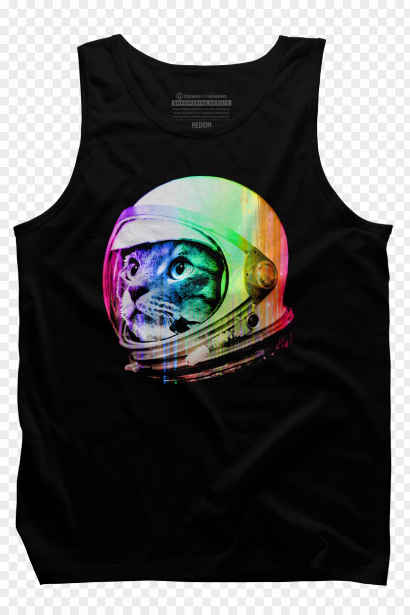 T-shirt Astronaut Cat Kitten PNG