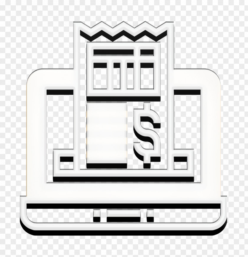 Digital Banking Icon Receipt Bill PNG