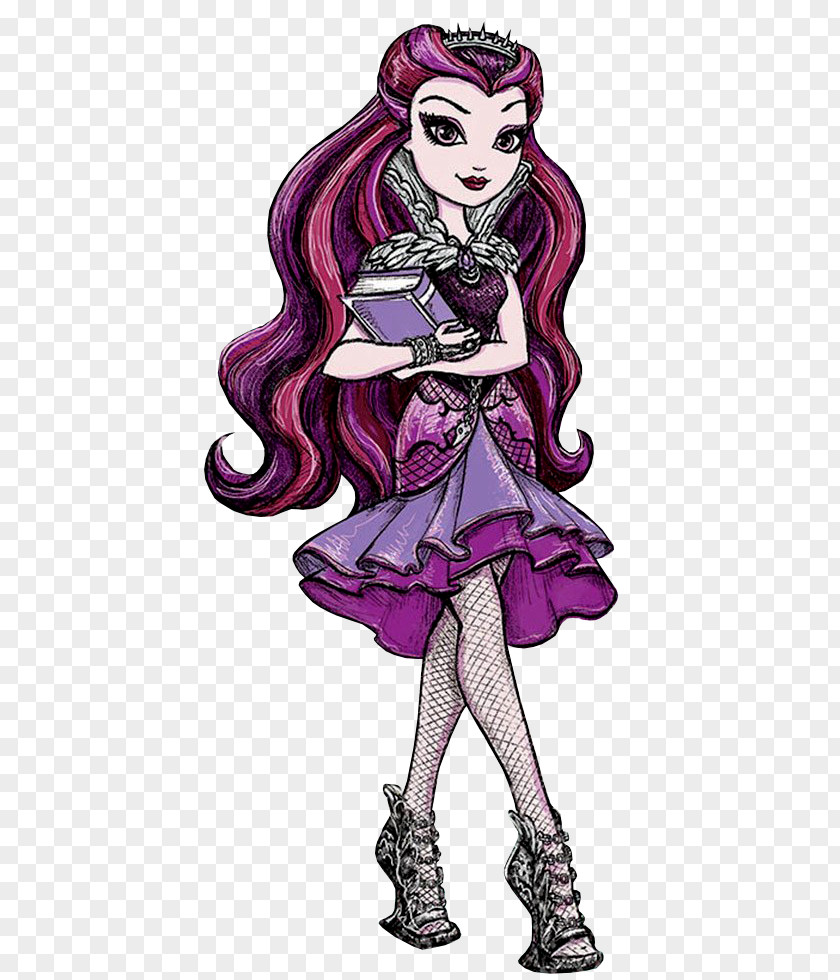 Ever After High Legacy Day Queen Art Snow White Book PNG