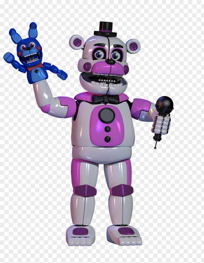 Funtime Freddy Five Nights At Freddy's: Sister Location Action & Toy Figures Robot DeviantArt Clown PNG