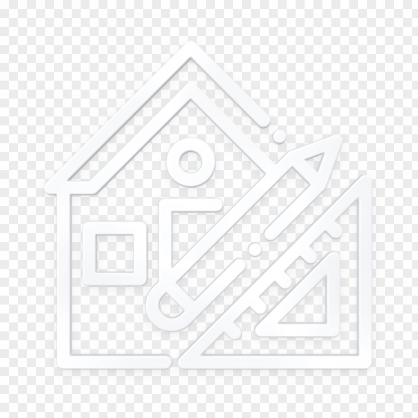 Blackandwhite Signage Sketch Icon Home Decoration PNG