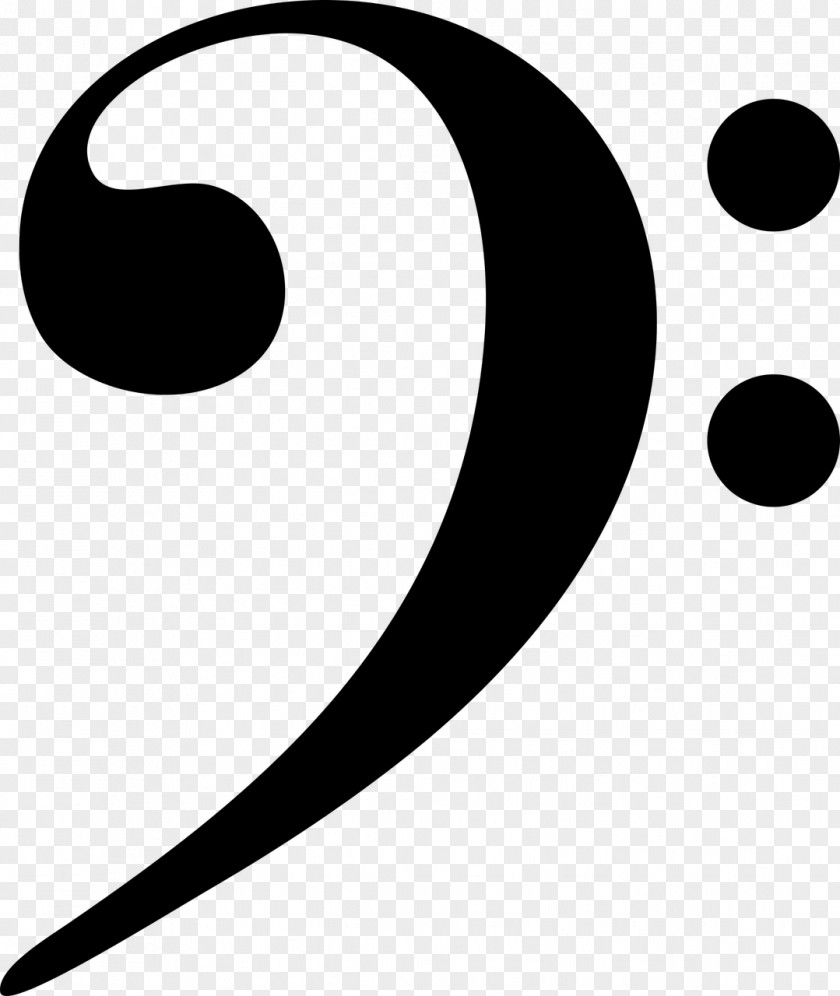 Musical Note Clef Bass PNG