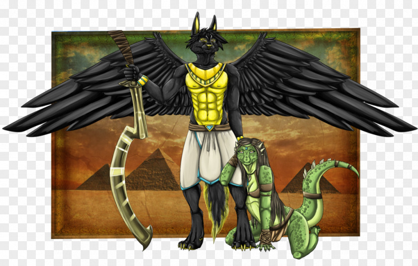 Anubis Gray Wolf Ancient Egyptian Deities Deity Drawing PNG