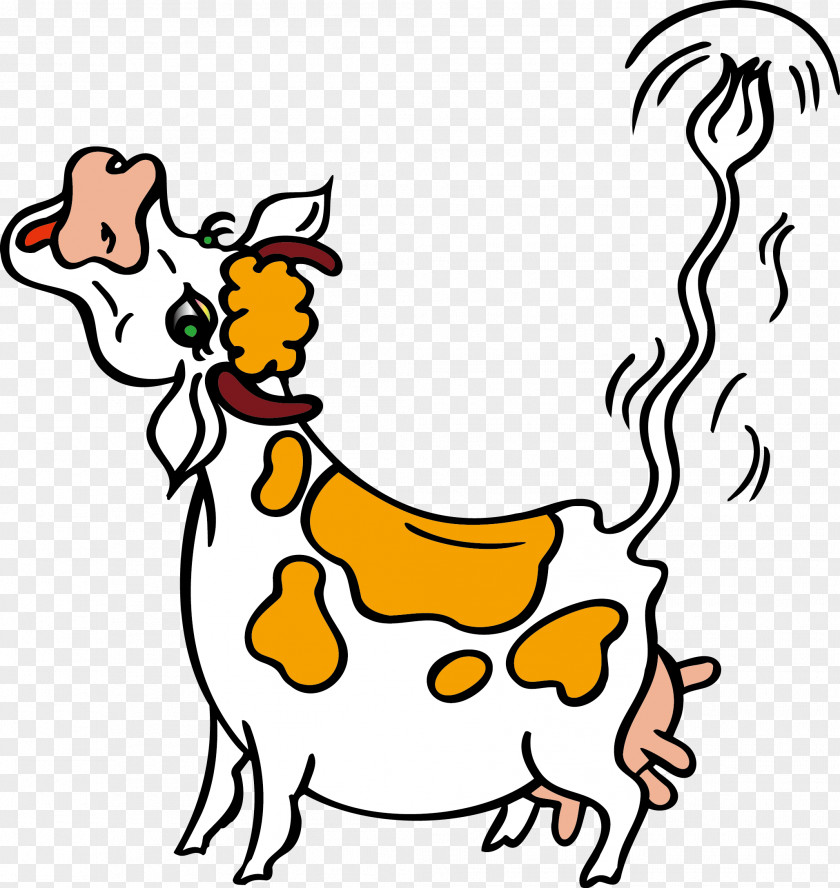 Cow Vector Cattle Cartoon Clip Art PNG