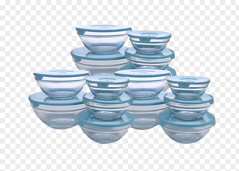 Glass Bowl Container Food Plastic PNG